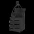 The Condor Narcan Pouch is a black tactical pouch with an adjustable retention strap, horizontal MOLLE webbing, and a front hook-and-loop panel—ideal for everyday carry or bushcraft use.